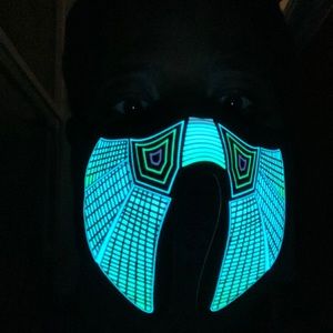Sound Activated Face Mask. BRAND NEW!!!